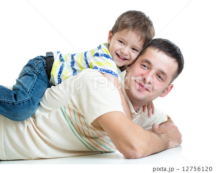 father and kid child boy 12756120