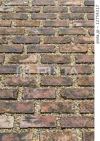 Old brick floor 12756317