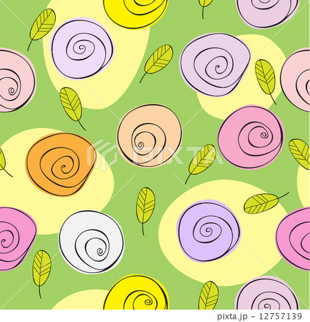 Seamless floral pattern Seamless floral pattern 12757139