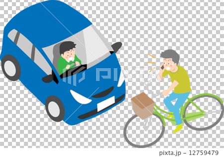 自転車の危険運転 12759479