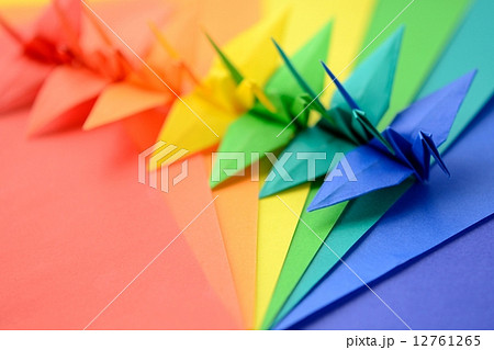 折り鶴 12761265