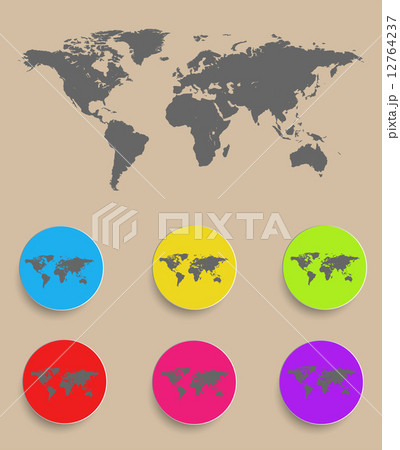 World Map. Vector World Map. Vector 12764237