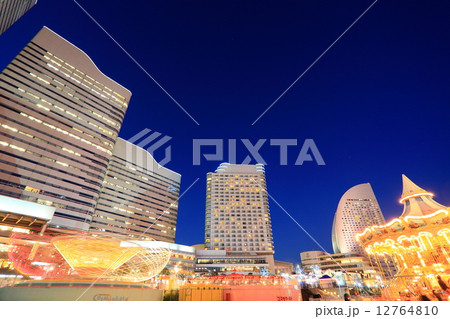 みなとみらい夜景 12764810