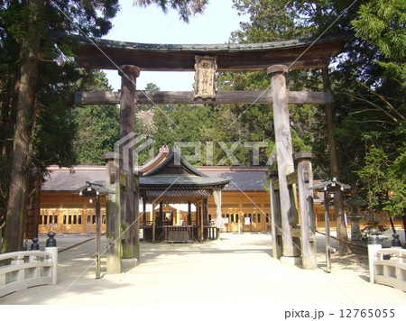 長野 穂高神社本宮 鳥居 長野 穂高神社本宮 鳥居 12765055