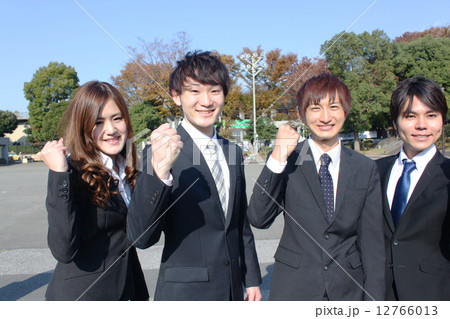 ビジネス!成功!ガッツポーズ! ビジネス!成功!ガッツポーズ! 12766013