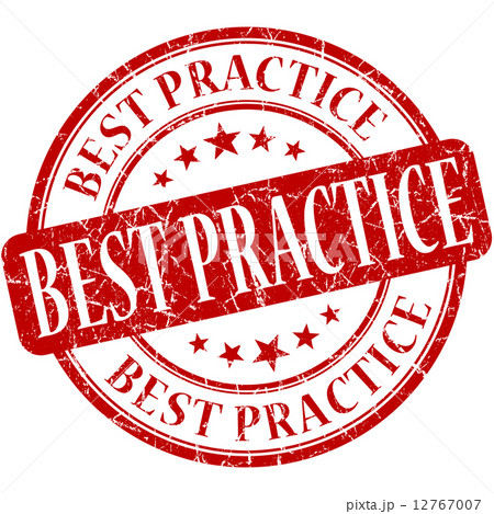 Best practice red round grungy vintage rubber stamp 12767007