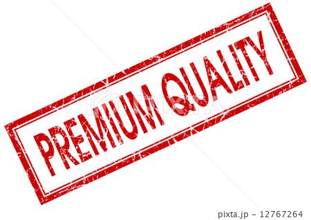 Premium quality red square grungy stamp isolated on white background 12767264
