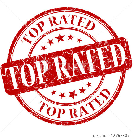 Top rated grunge round red stamp 12767387