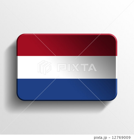 Netherlands 3D button Netherlands 3D button 12769009