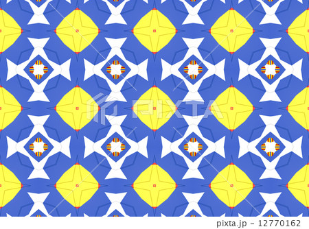 Ethnic pattern. Abstract kaleidoscope fabric design. Ethnic pattern. Abstract kaleidoscope fabric design. 12770162