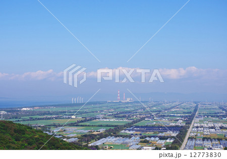 区画整理された農地 12773830