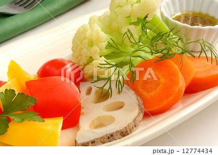 バーニャカウダ　温野菜　サラダ 12774434