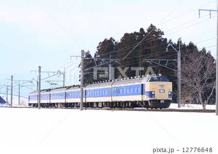 雪の５８３系 12776648