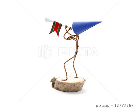 針金小人の笛吹（クラフト） 12777567