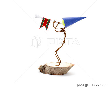 針金小人の笛吹（クラフト） 12777568