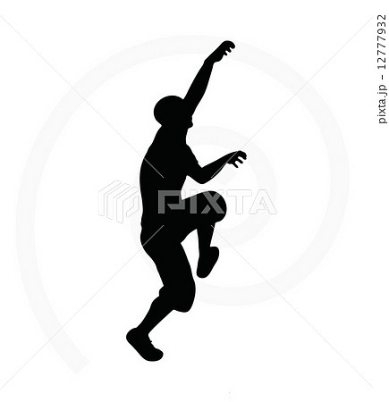 illustration of senior climber man 12777932