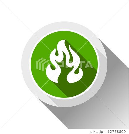 Fire flames, button Fire flames, button 12778800