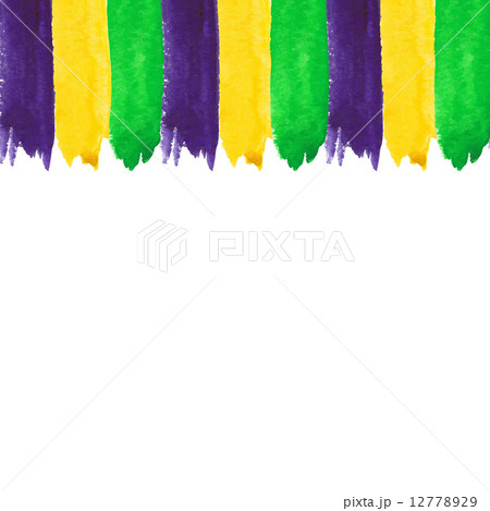 Mardi Gras watercolor invitation Mardi Gras watercolor invitation 12778929