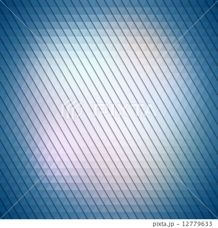 Colorful blue geometric background, abstract triangle pattern vector 12779633