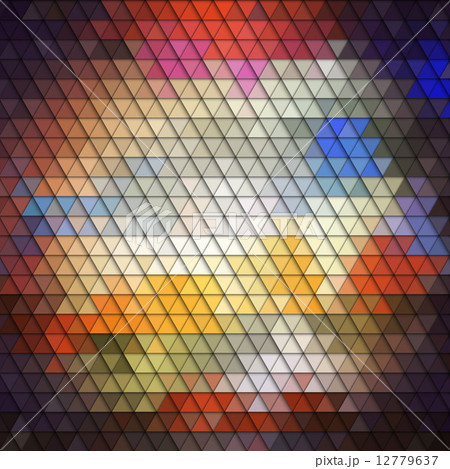 Colorful geometric background, abstract triangle pattern vector Colorful geometric background, abstract triangle pattern vector 12779637