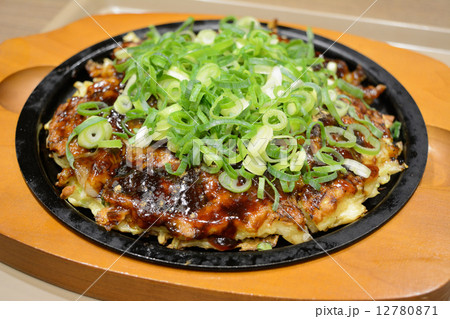 美味しいネギ焼き 12780871