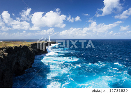 沖縄の風景・残波岬 沖縄の風景・残波岬 12781629
