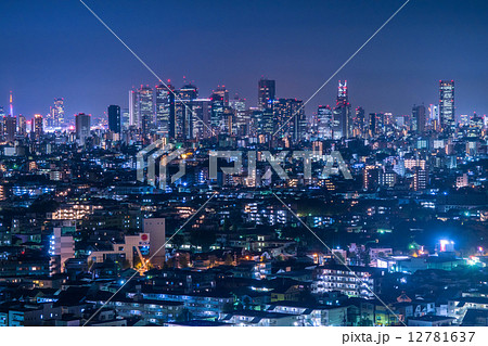 新宿副都心の夜景 12781637
