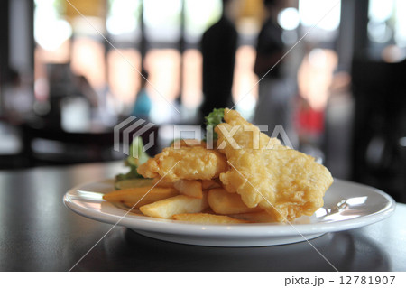 Fish and chips 12781907