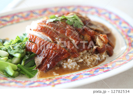 roast duck over rice roast duck over rice 12782534