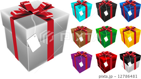 present box vector red ribbon present box vector red ribbon 12786481