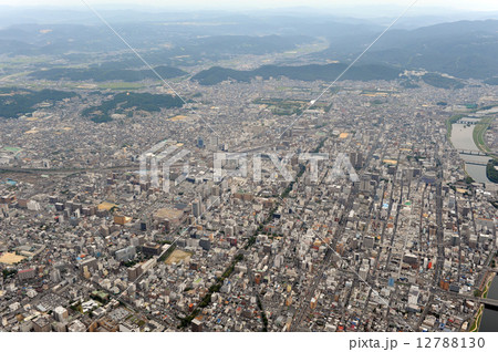 岡山市街を空撮 岡山市街を空撮 12788130