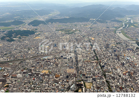 岡山市街を空撮 岡山市街を空撮 12788132