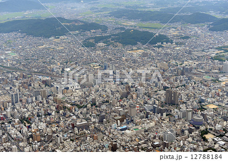 岡山市街を空撮 岡山市街を空撮 12788184