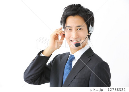 オペレイター・男性ビジネスマン 12788322
