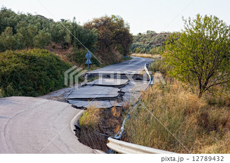 Because of the violation of technology in the construction of roads 12789432