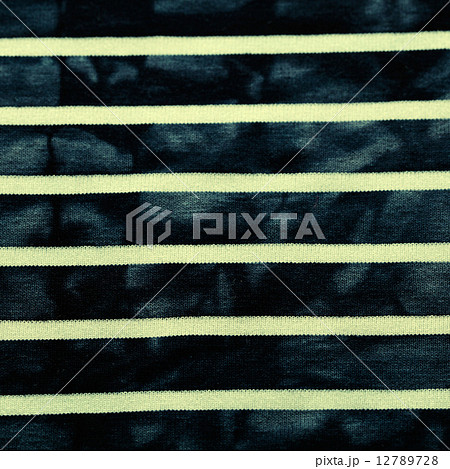 striped white and blue cotton fabric as a background texture 12789728