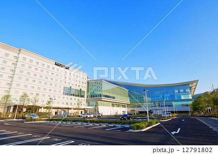 2014年拡張後の羽田空港国際線ターミナルとロイヤルパークホテル・ザ・ハネダ 12791802