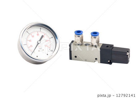 Pneumatic valves and Pressure Gauge 12792141