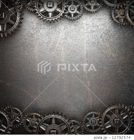 gear wheels on steel 12792574