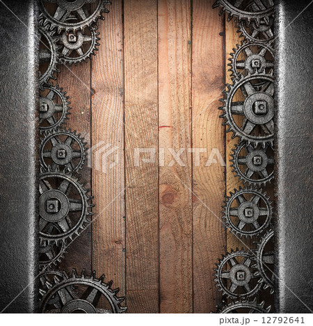 gear wheels on wood 12792641