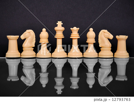 White chess pieces White chess pieces 12793763