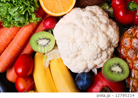 fruits and vegetables 12795214