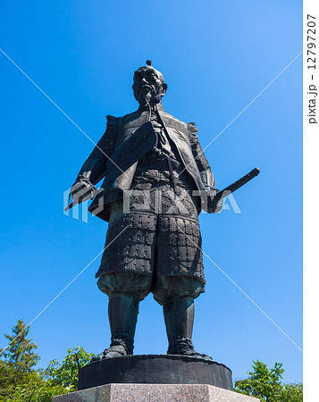 豊臣秀吉の銅像 12797207