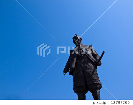 豊臣秀吉の銅像 12797209