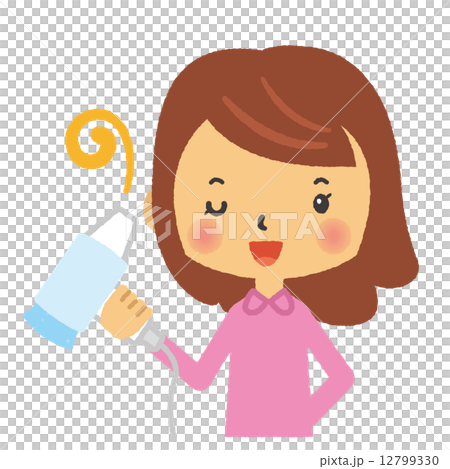 烘乾機熱風式女性風格 烘乾機熱風式女性風格 12799330