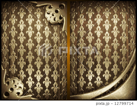 vector gold on wood background vector gold on wood background 12799714