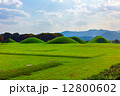 Hill tombs in Gyeongju, Sout Korea 12800602