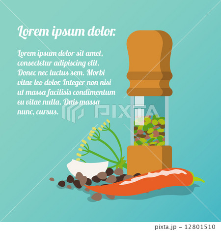 Pepper mill poster 12801510
