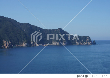 穏やかな海（岬）・モドロ岬 12802467