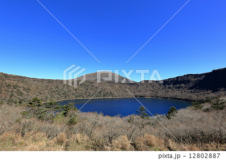 大浪池と韓国岳 12802887